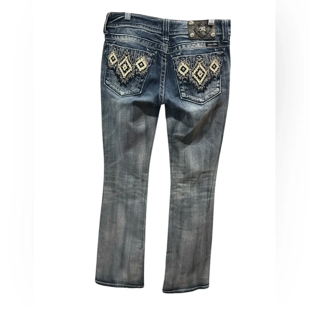 Miss Me rigged jeans size 27